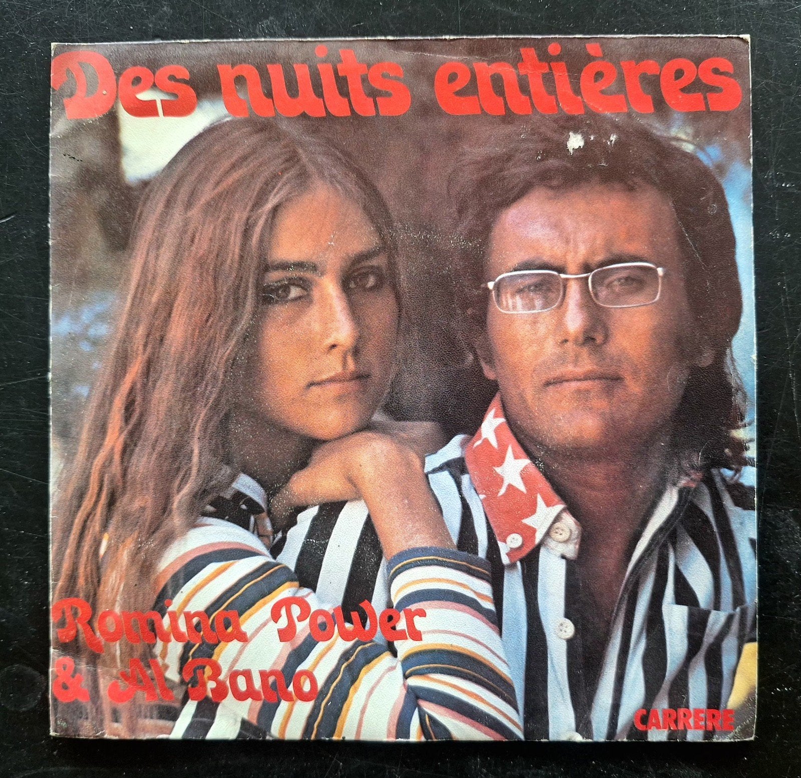 7"/SINGLE  ROMINA POWER & AL BANO - Des Nuits Entières, Cd's en Dvd's, Ophalen of Verzenden, Gebruikt, Pop