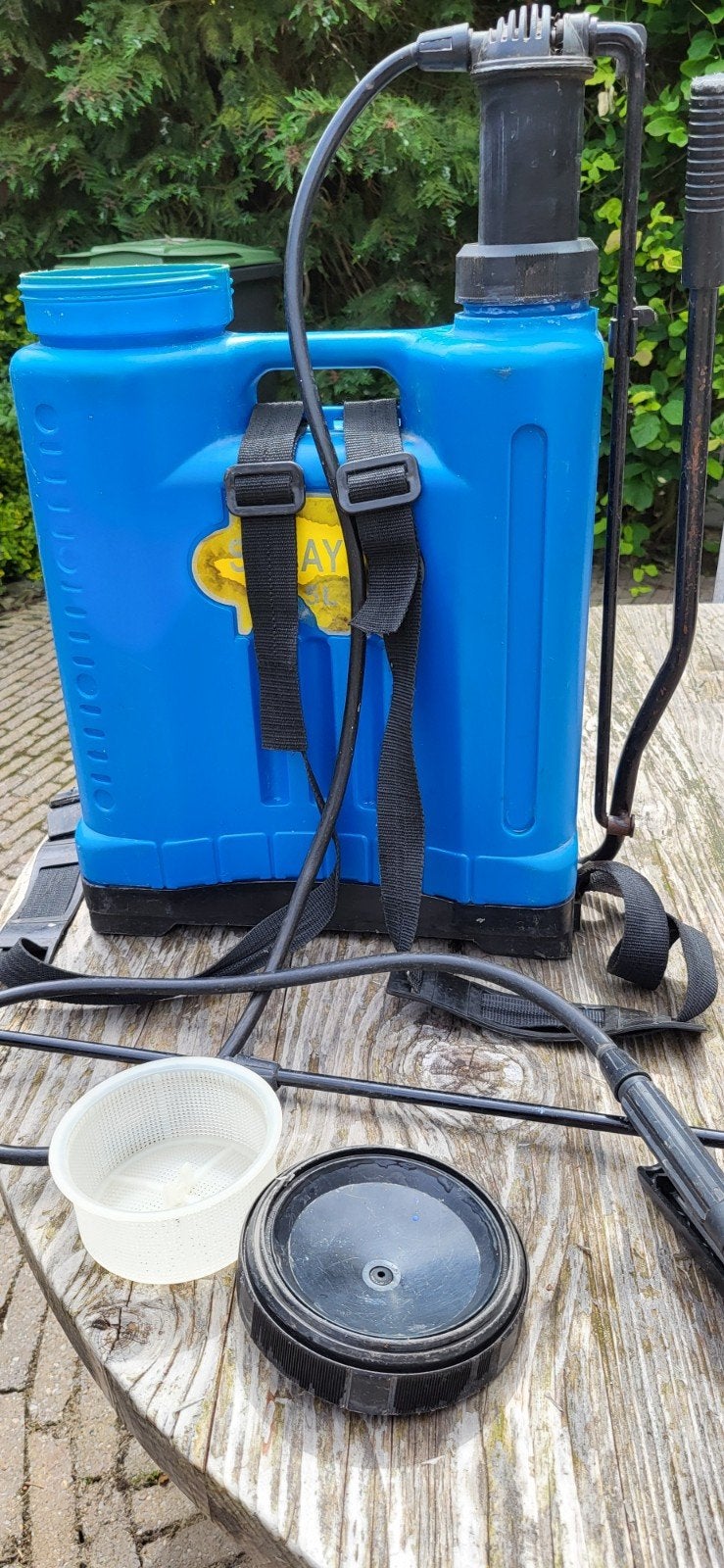 Rugsproeier / rugspuit 15L - Ideaal voor tuin en gewassen, Ophalen, Gebruikt