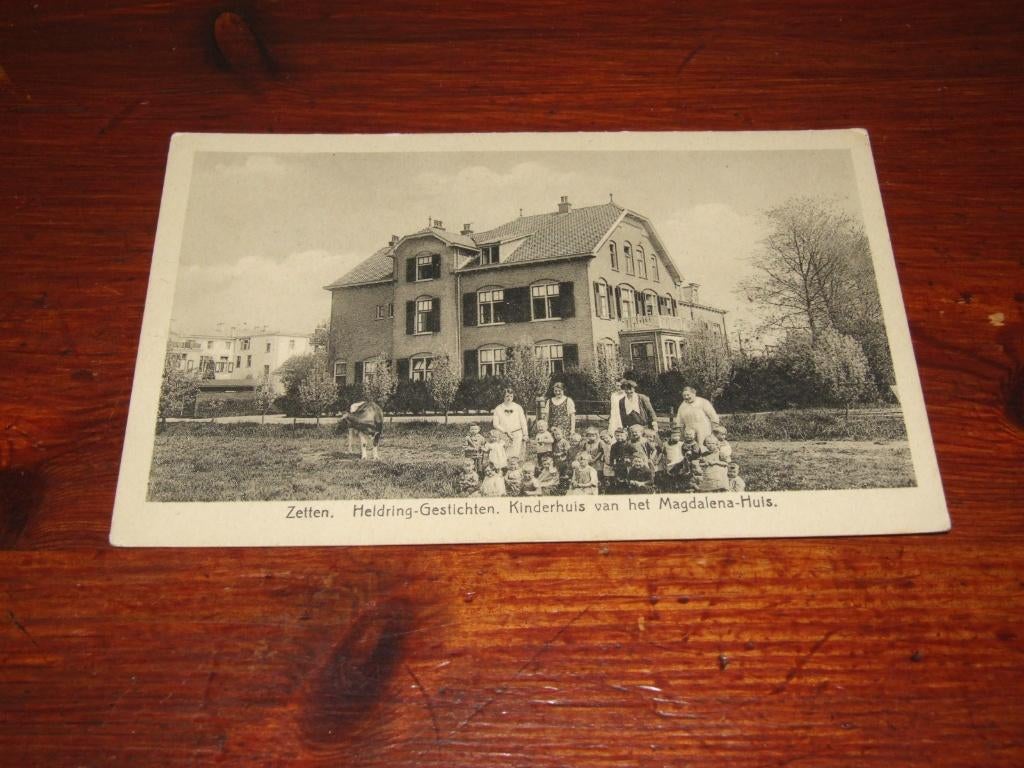 640- ZETTEN, HELDRING-GEST, KINDERHUIS VAN HET MAGDAL.-HUIS, Verzenden, 1920 tot 1940, Ongelopen, Gelderland