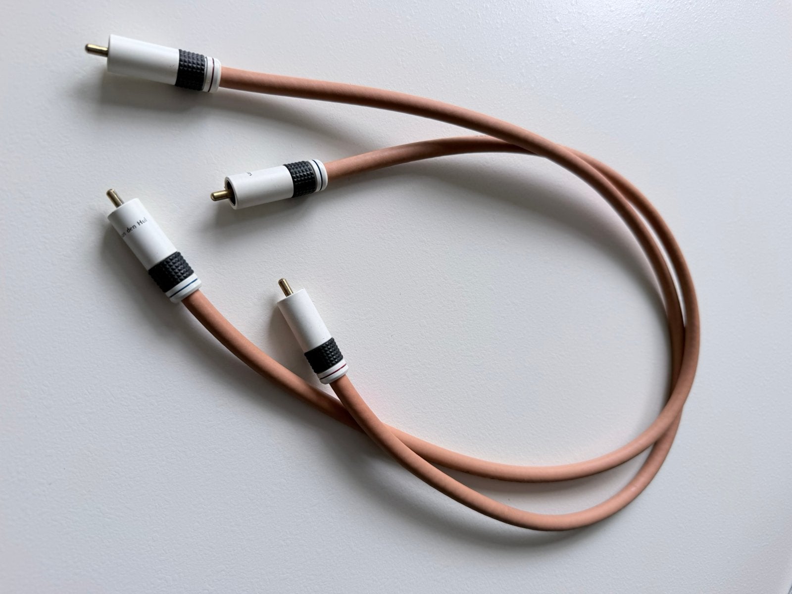 Van den Hul “THE FIRST” interlinks, Ophalen of Verzenden, Gebruikt, Minder dan 2 meter, Interlink-kabel