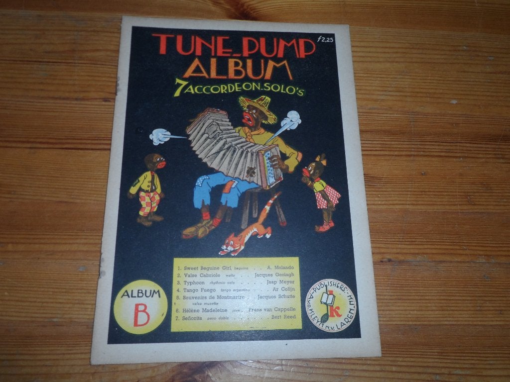 Tune pump album album b - accordeon, Gebruikt, Ophalen of Verzenden, Artiest of Componist, Populair