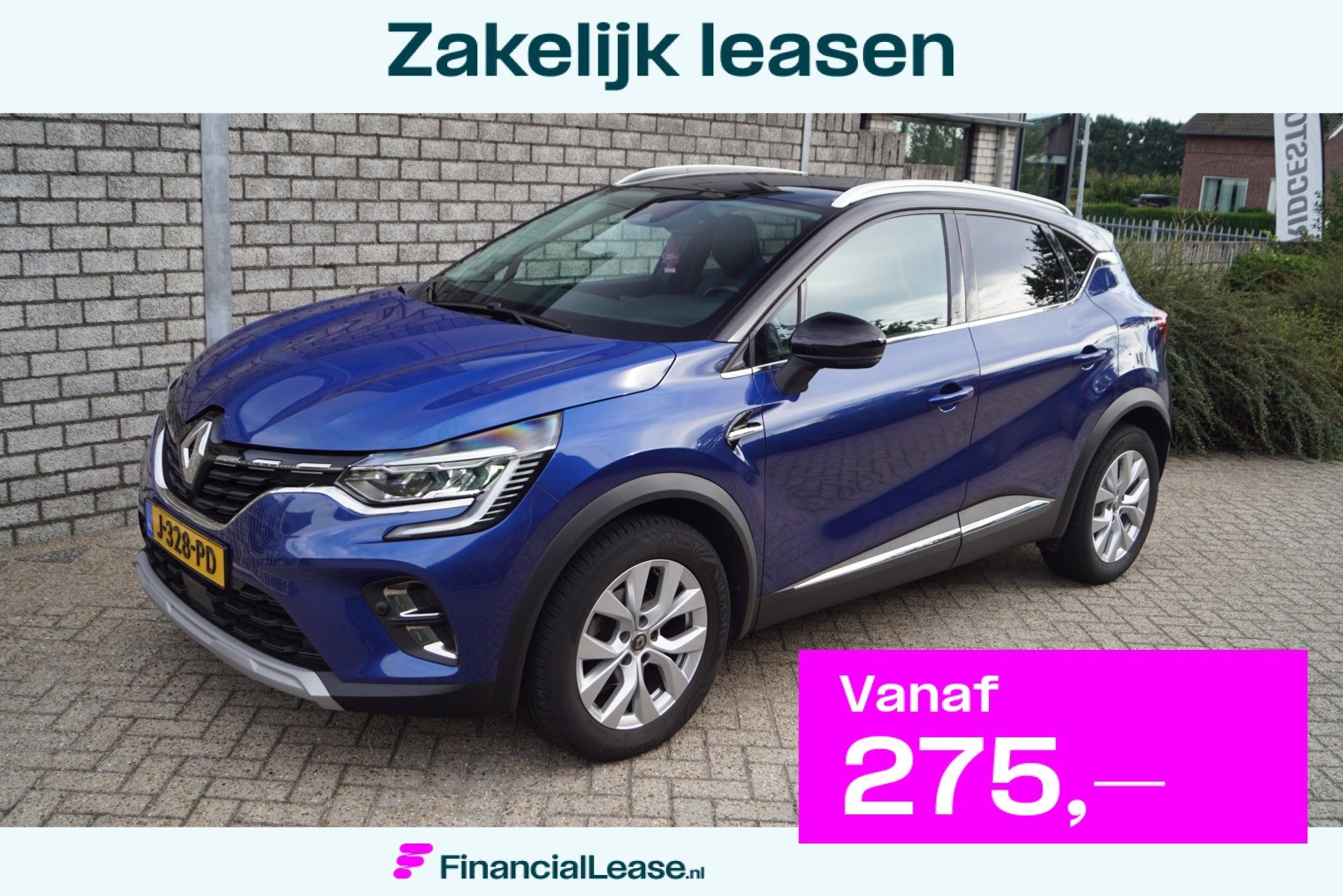 Renault Captur 1.3 TCe 130 Intens Autom Half Leder/Stof Spor