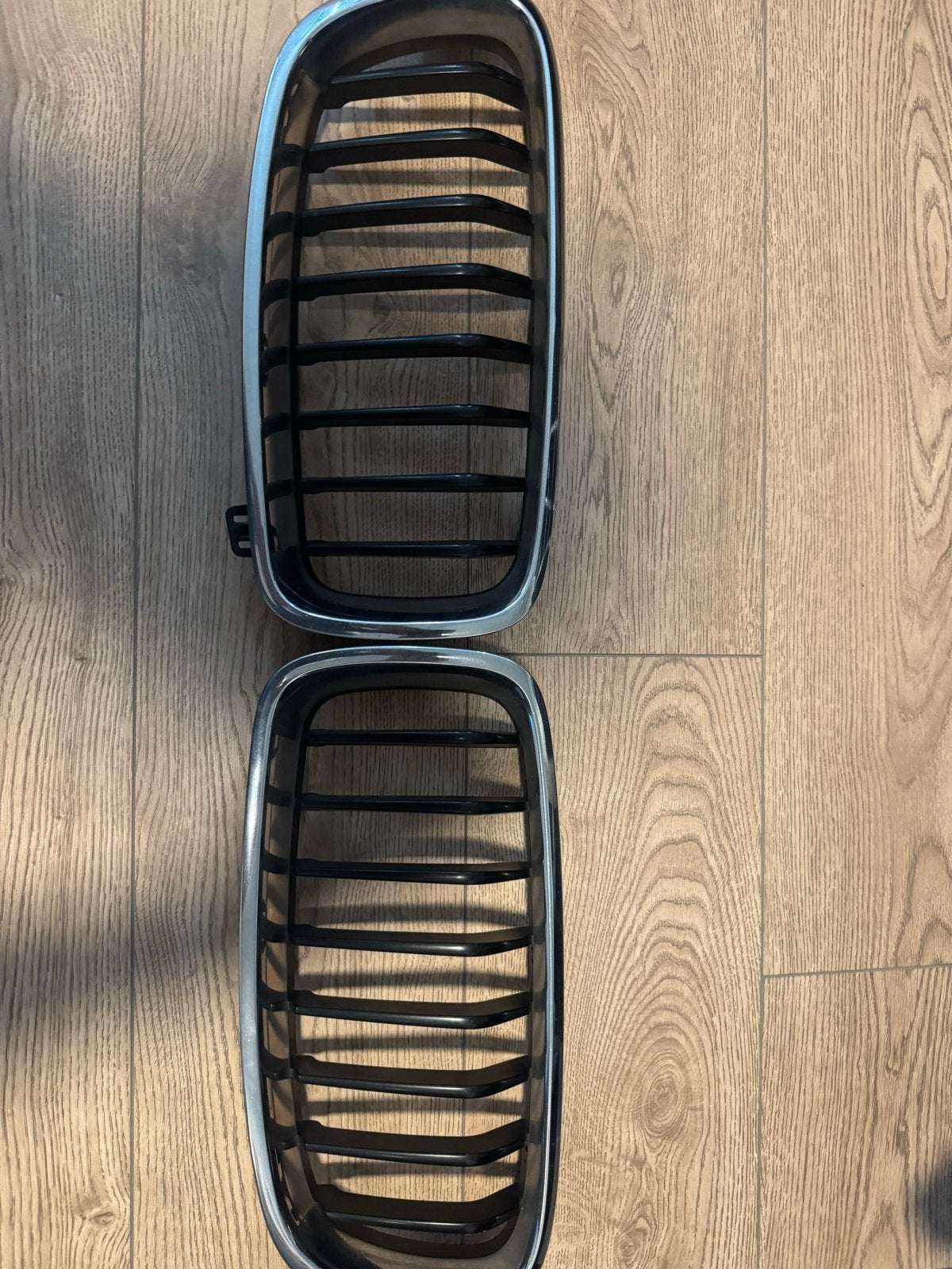 BMW F30 Nieren (Grill) - Set Links en Rechts, Ophalen, Gebruikt, Voor, Bumper