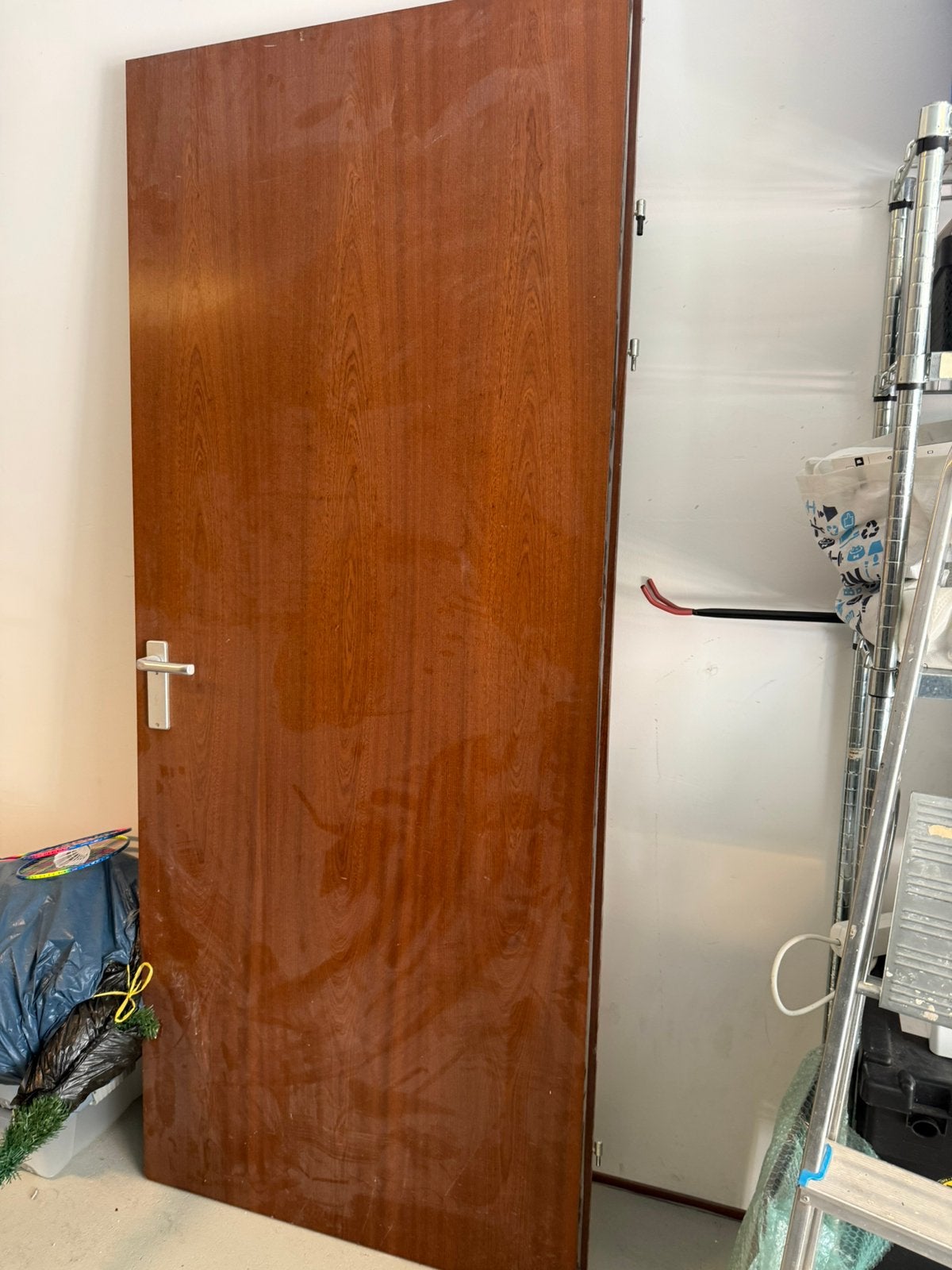 GRATIS Massief houten opdekdeur (h 212x b 90,5), Doe-het-zelf en Verbouw, Deuren en Horren, Ophalen, Zo goed als nieuw, Binnendeur