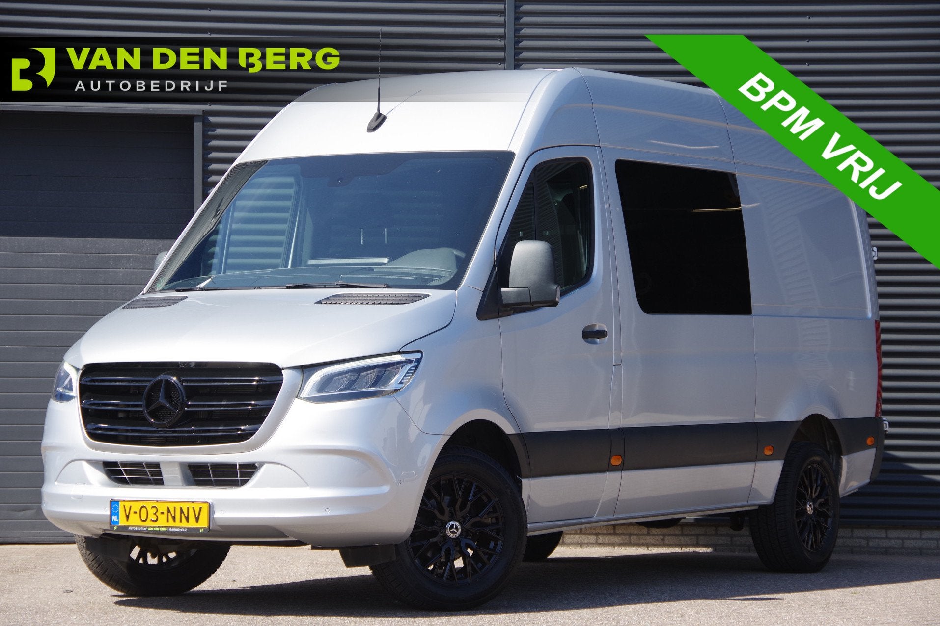 Mercedes-Benz Sprinter 319 3.0 CDI V6 L2H2 AUT. DC-5P, LED,, Automaat, Gebruikt, Euro 6, 190 pk
