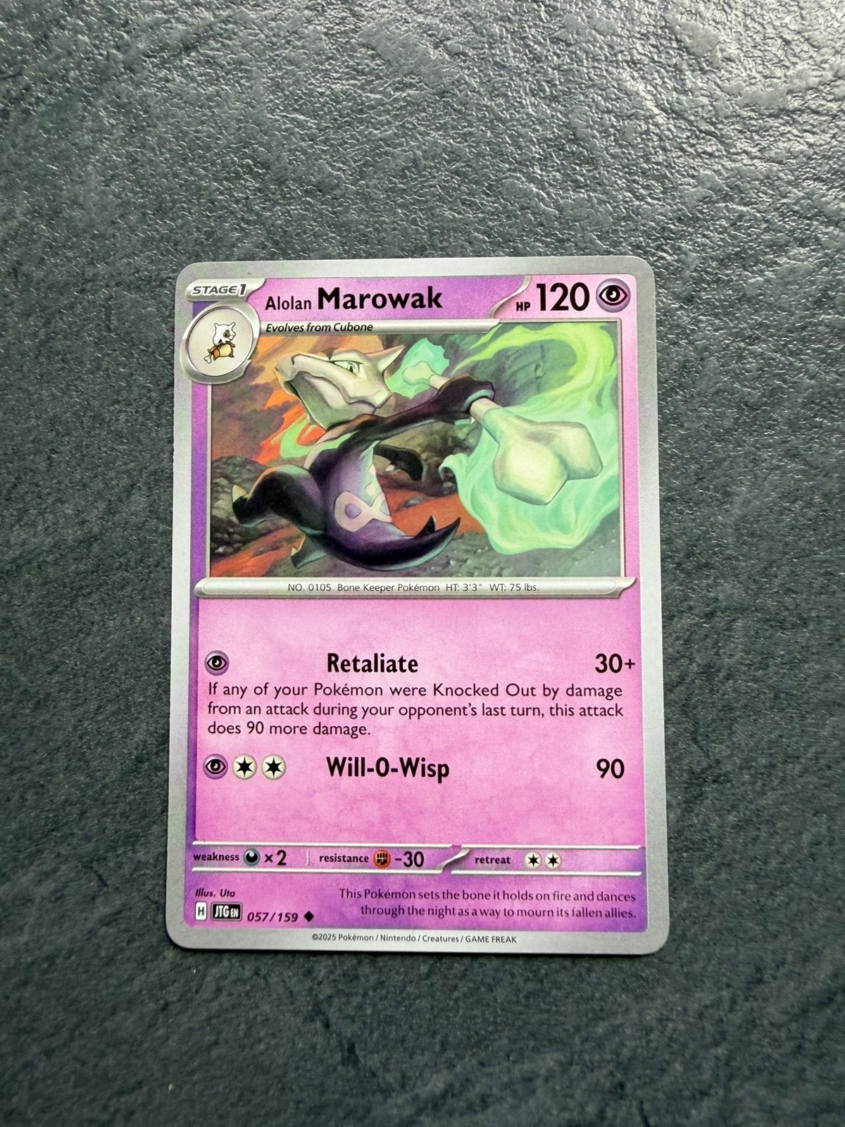 Marowak, Ophalen of Verzenden, Zo goed als nieuw