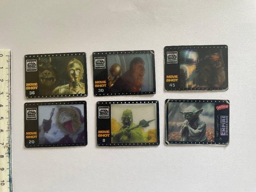 Star Wars Movie Shots 6 stuks, Verzamelen, Star Wars, Verzenden, Gebruikt, Overige typen