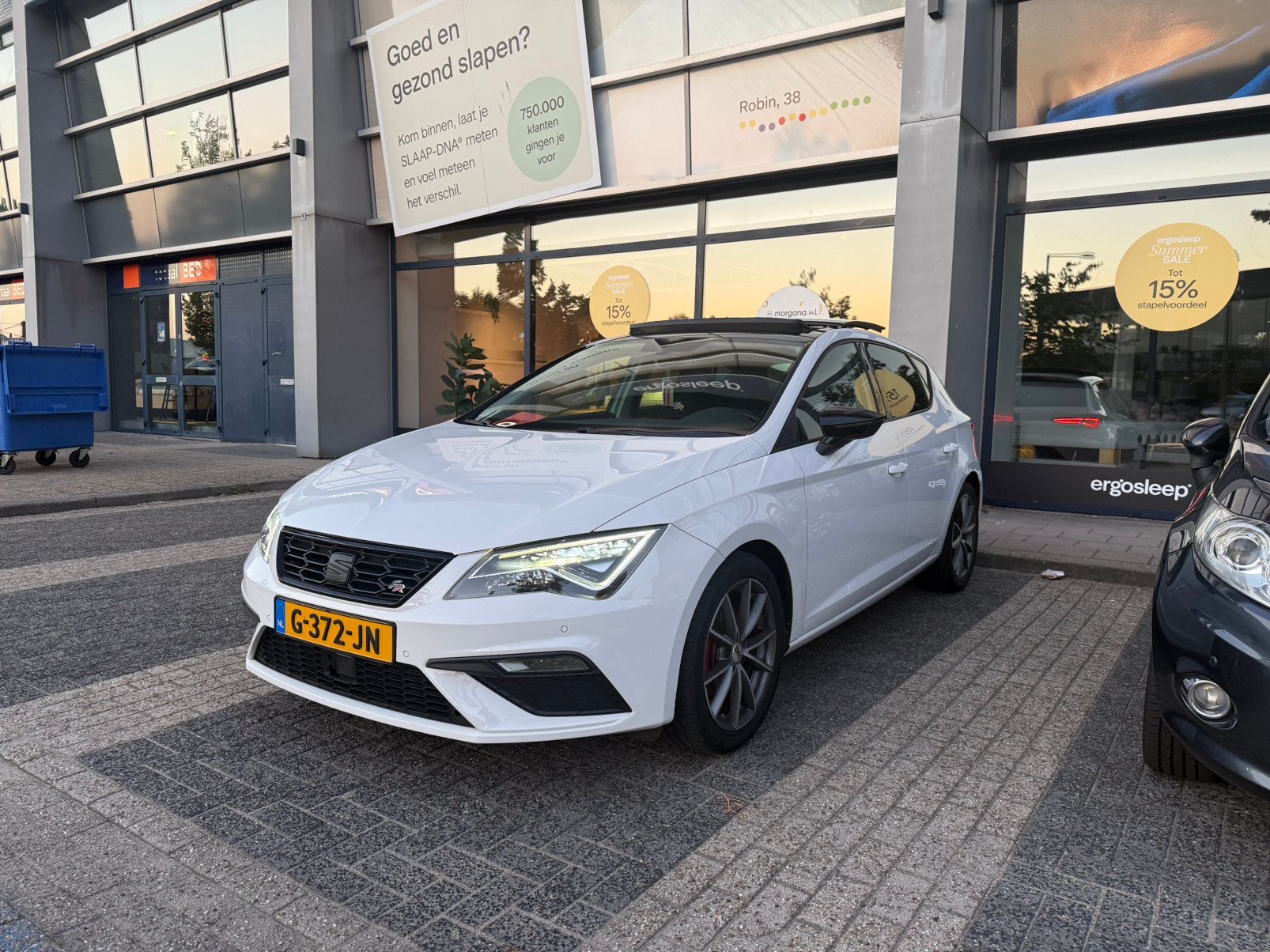 Seat Leon 1.5 TSI 150PK Dsg-7 2019 Wit, 1498 cc, 4 cilinders, 620 kg, Wit