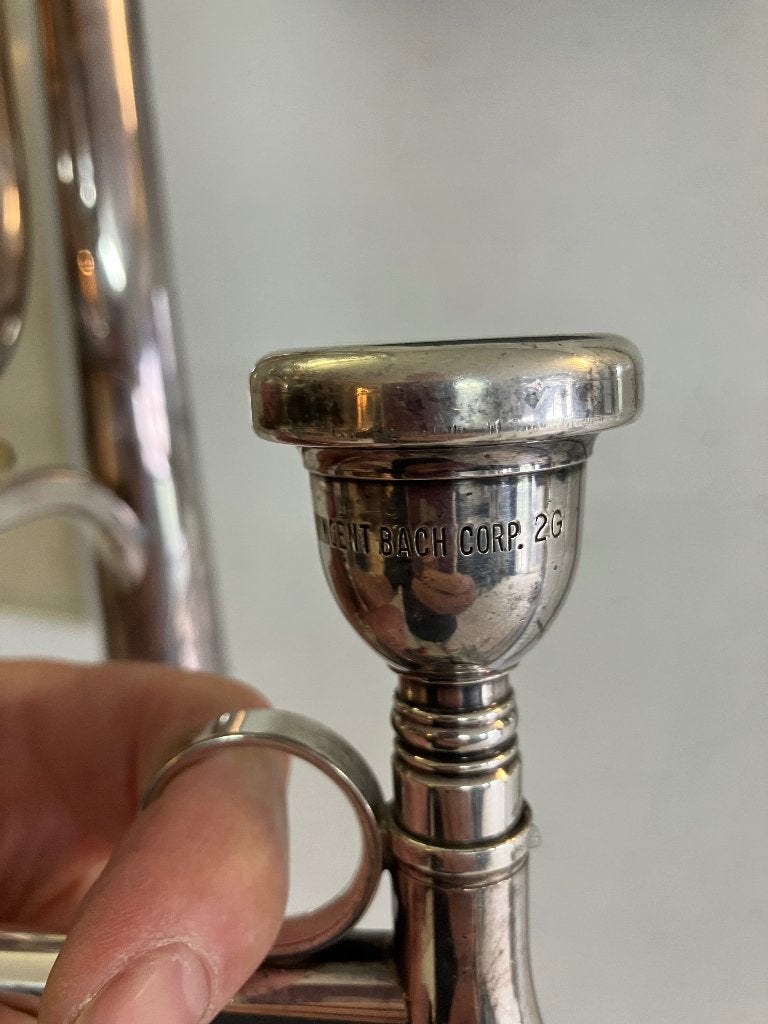 Bastrombone mondstuk Vincent Bach 2G, Muziek en Instrumenten, Blaasinstrumenten | Trombones, Ophalen of Verzenden, Gebruikt, Bas