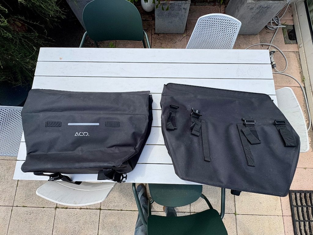 Acid dubbele fietstassen voor Cube Longtail, Fietsen en Brommers, Fietsaccessoires | Fietstassen, Ophalen of Verzenden, Nieuw