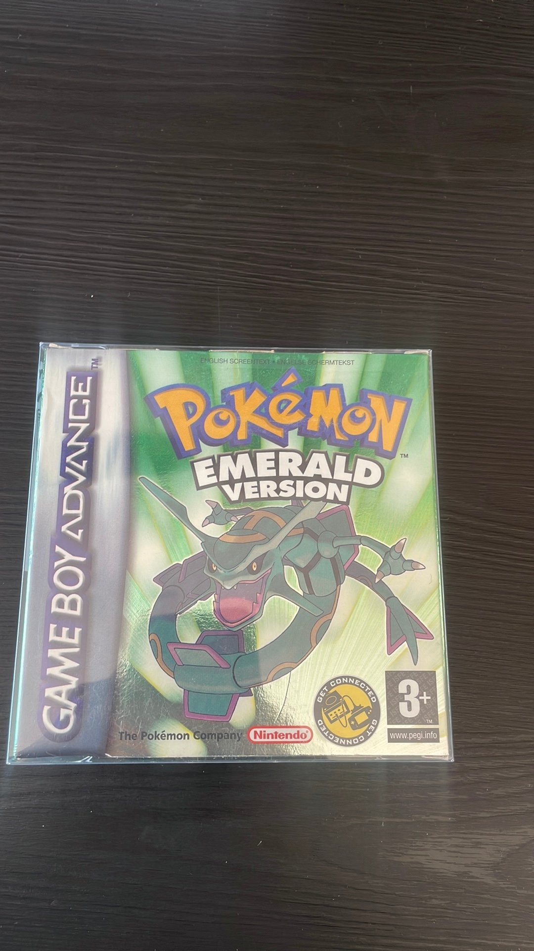 Gameboy Advance Pokemon Emerald Version (Box only), Avontuur en Actie, 1 speler, Ophalen of Verzenden, Zo goed als nieuw