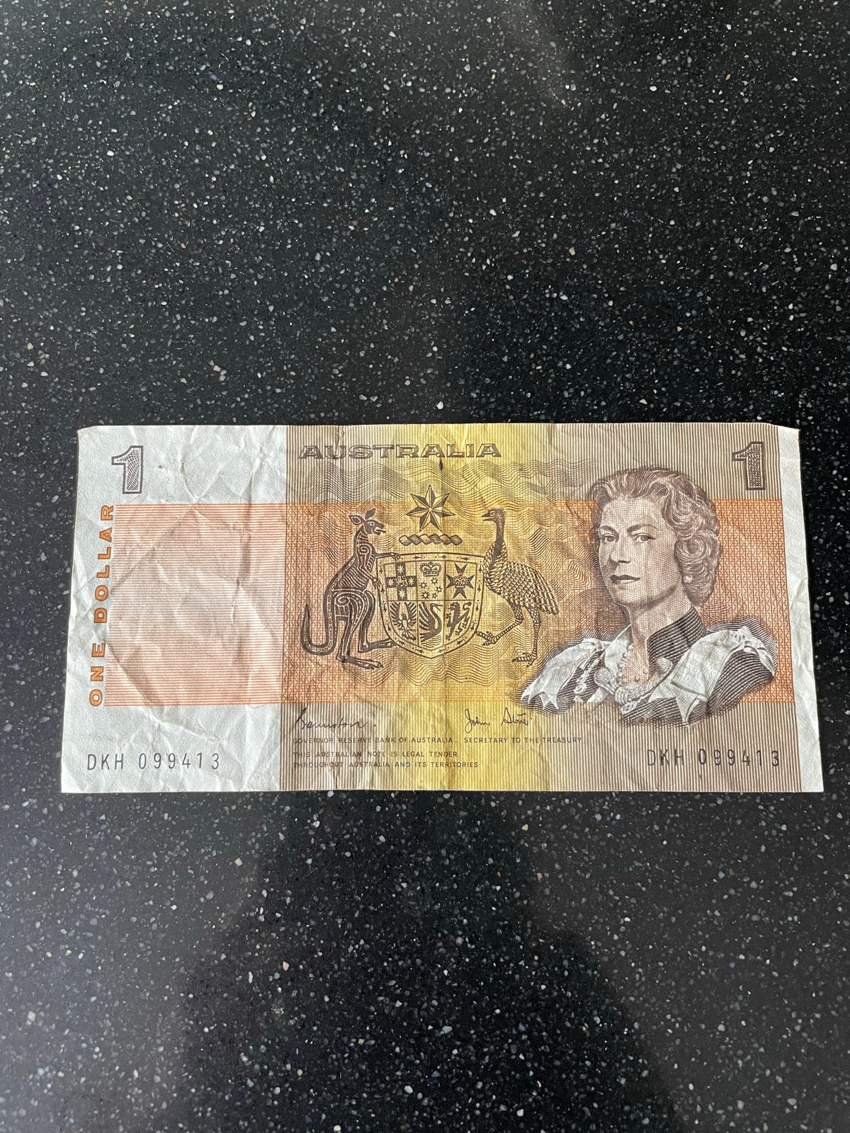 Australische 1 Dollar biljet - Koningin Elizabeth II, Ophalen of Verzenden