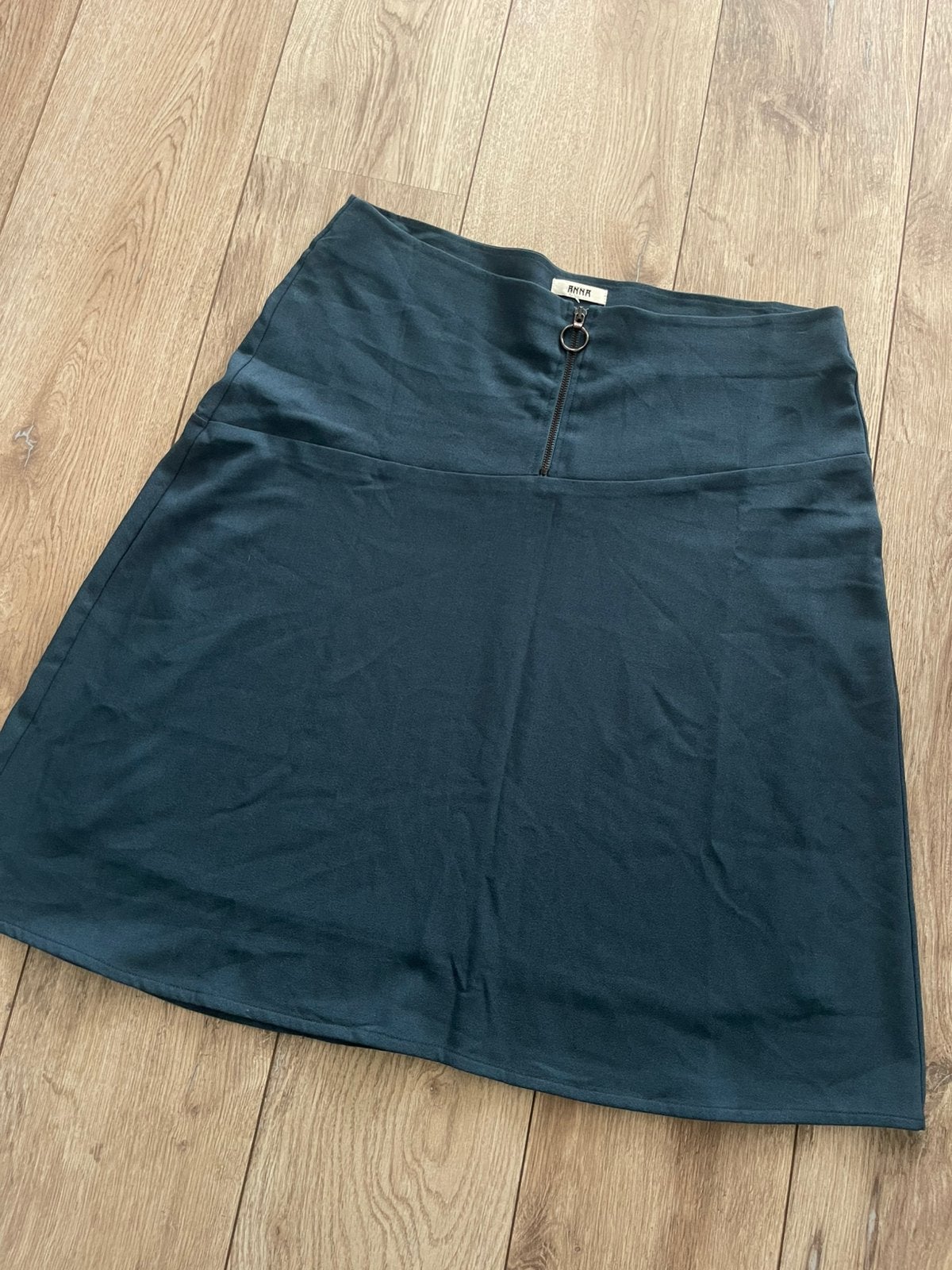 Anna van Toor petrol kleurige  rok maat 42, Kleding | Dames, Blauw, Maat 42/44 (L), Ophalen of Verzenden, Zo goed als nieuw