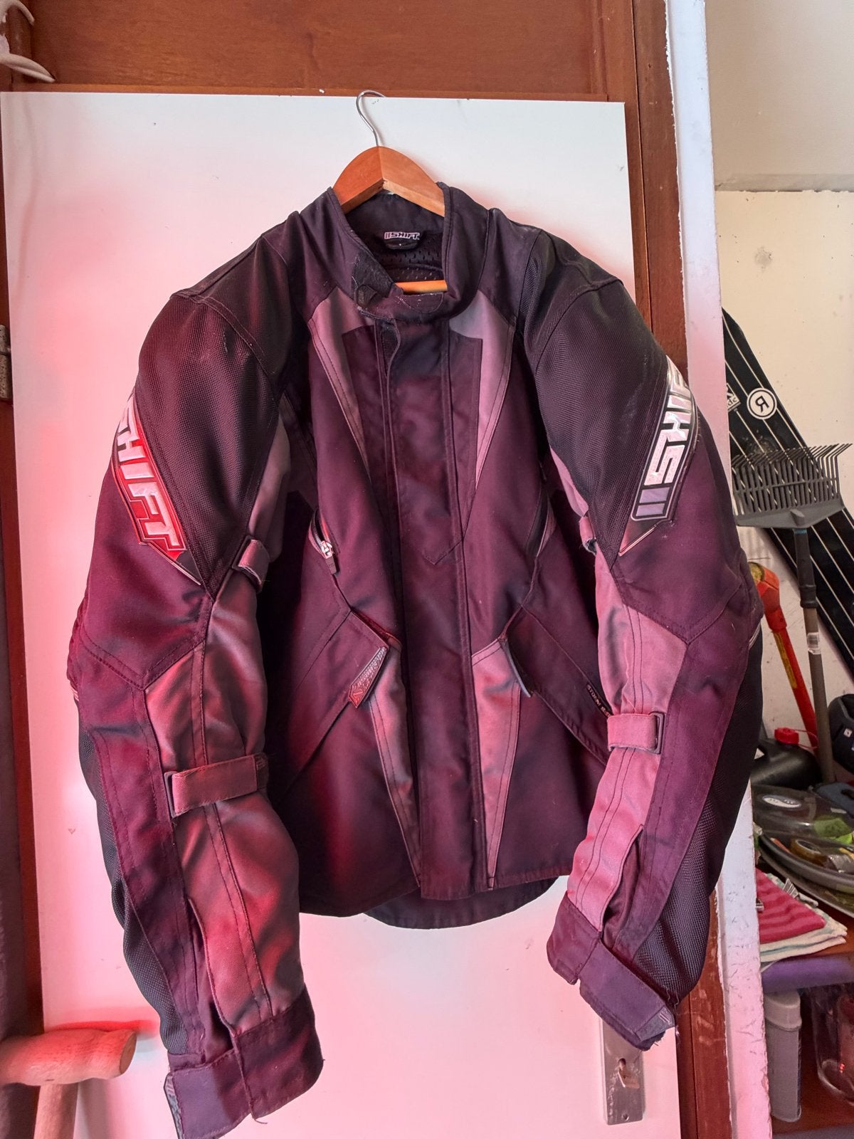 Shift motorjas textiel maat S, Motoren, Ophalen, Tweedehands, Heren, Jas | textiel