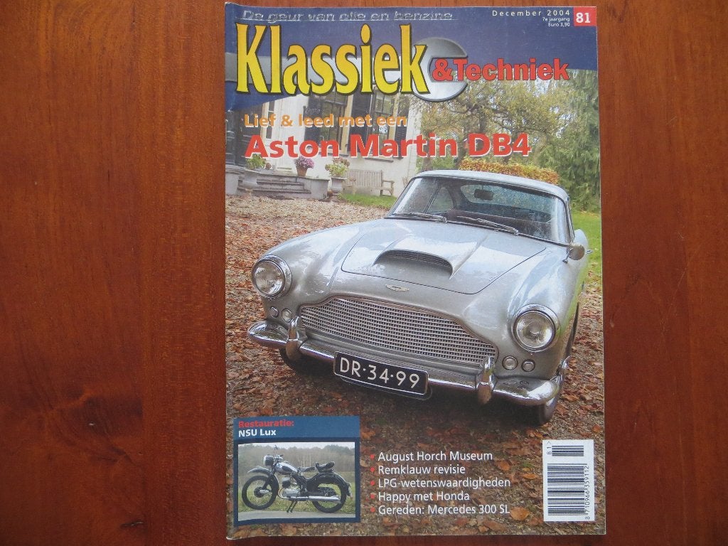 Klassiek & Techniek 81 Aston Martin DB4, August Horch Mus., Ophalen of Verzenden, Nieuw, Mercedes