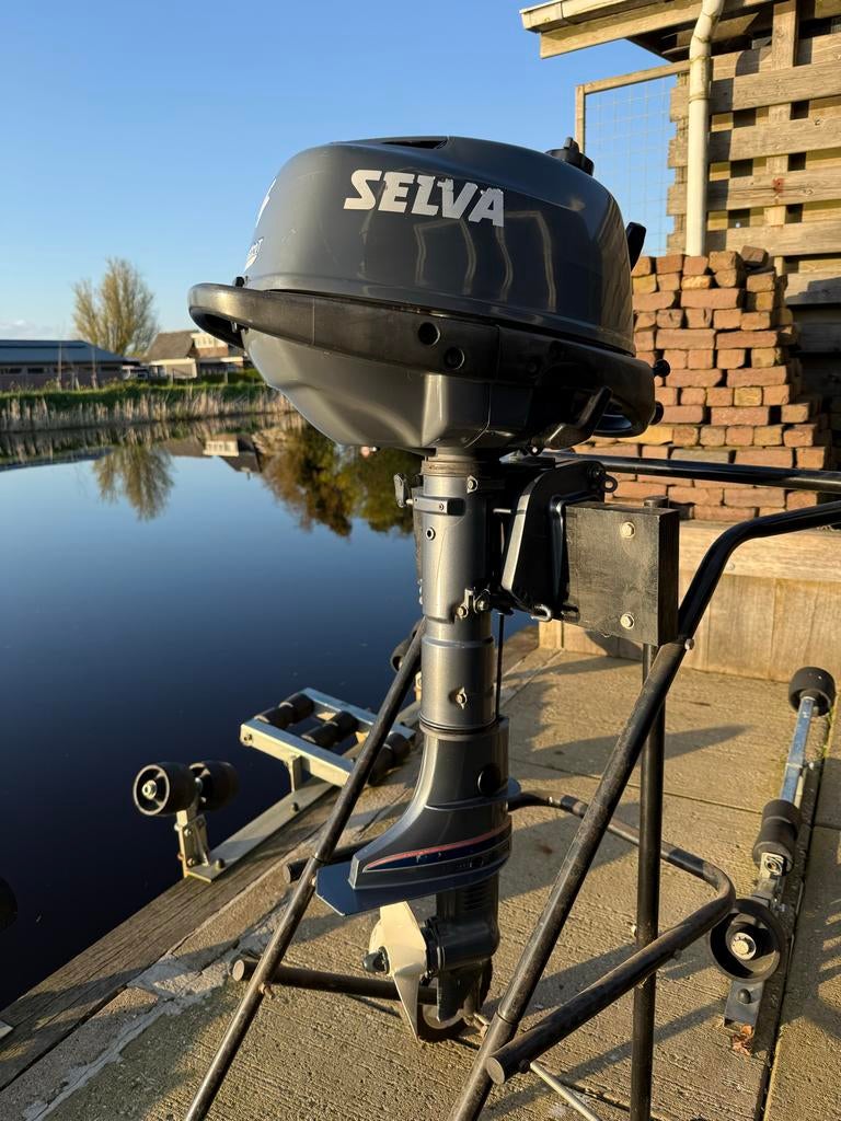 Selva 4pk viertakt buitenboordmotor kortstaart, Ophalen, Gebruikt, Minder dan 5 pk, Viertaktmotor
