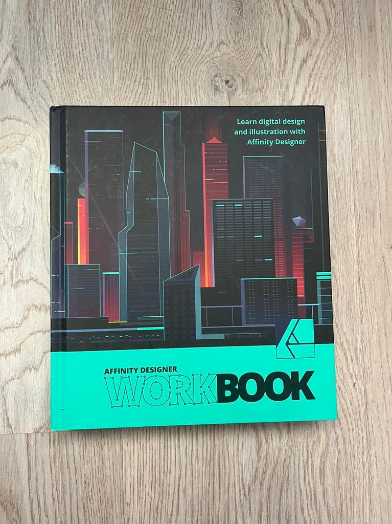 Affinity Designer Workbook - Digitaal Ontwerp & Illustratie, Ophalen of Verzenden, Zo goed als nieuw