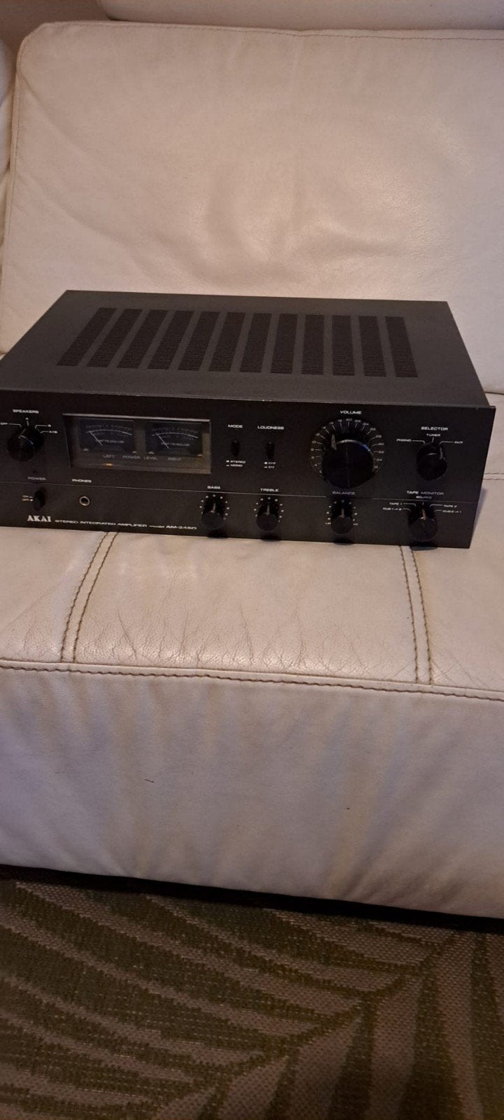 versterker  akai am 2450, Ophalen, Gebruikt, 120 watt of meer, Overige merken
