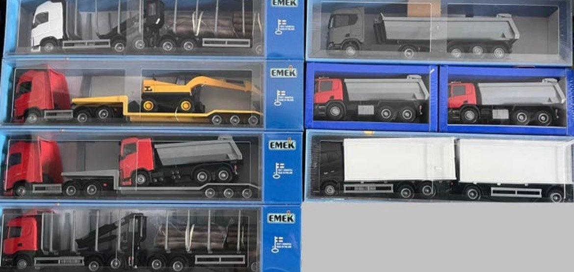 EMEK MODELTRUCKS – Originele Doos – Voor LGB Baan - 1:25, Overige merken, Groter dan 1:32, Nieuw, Ophalen of Verzenden