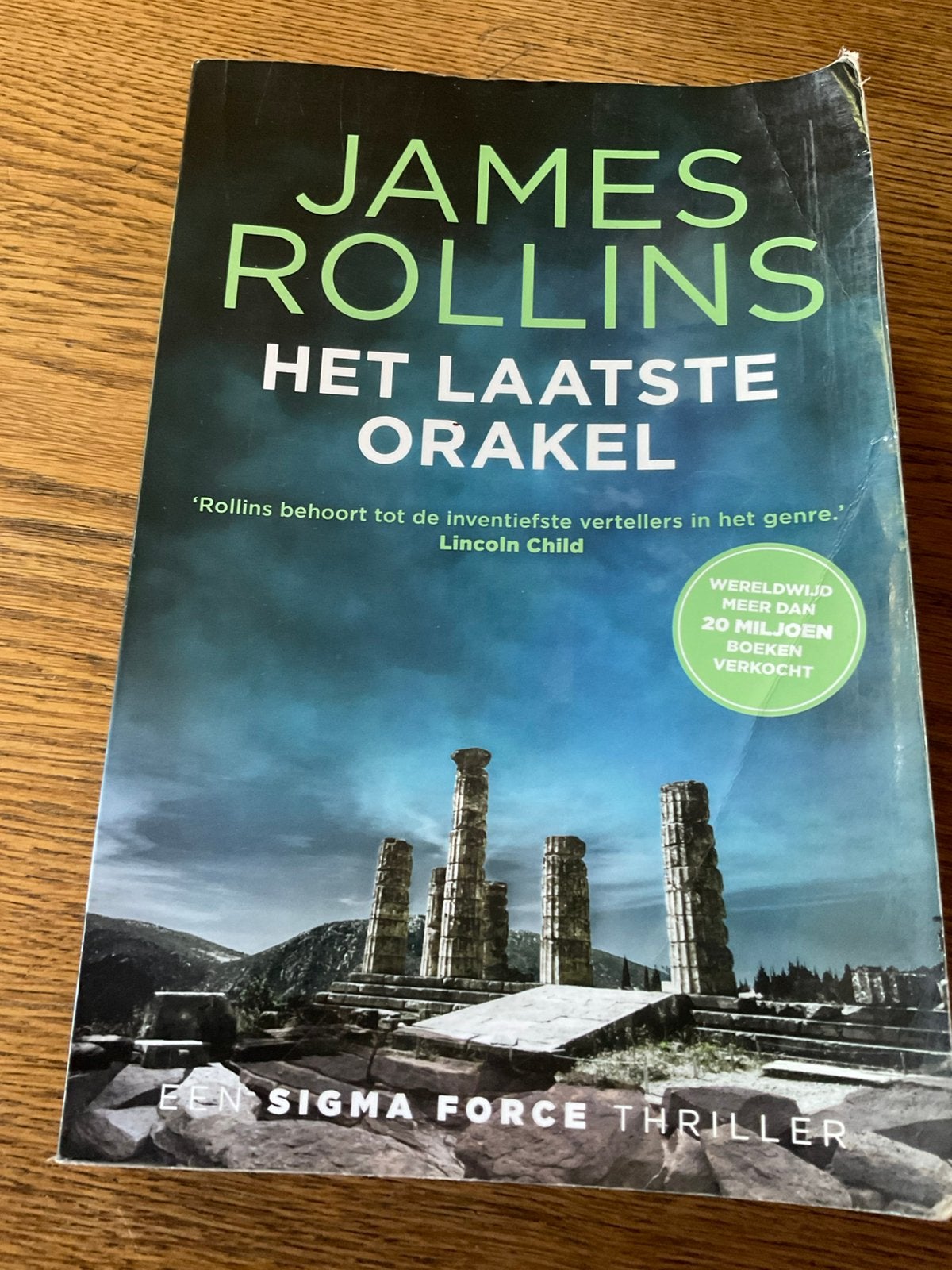 James Rollins - Het laatste orakel, Boeken, Ophalen of Verzenden, Gelezen, James Rollins