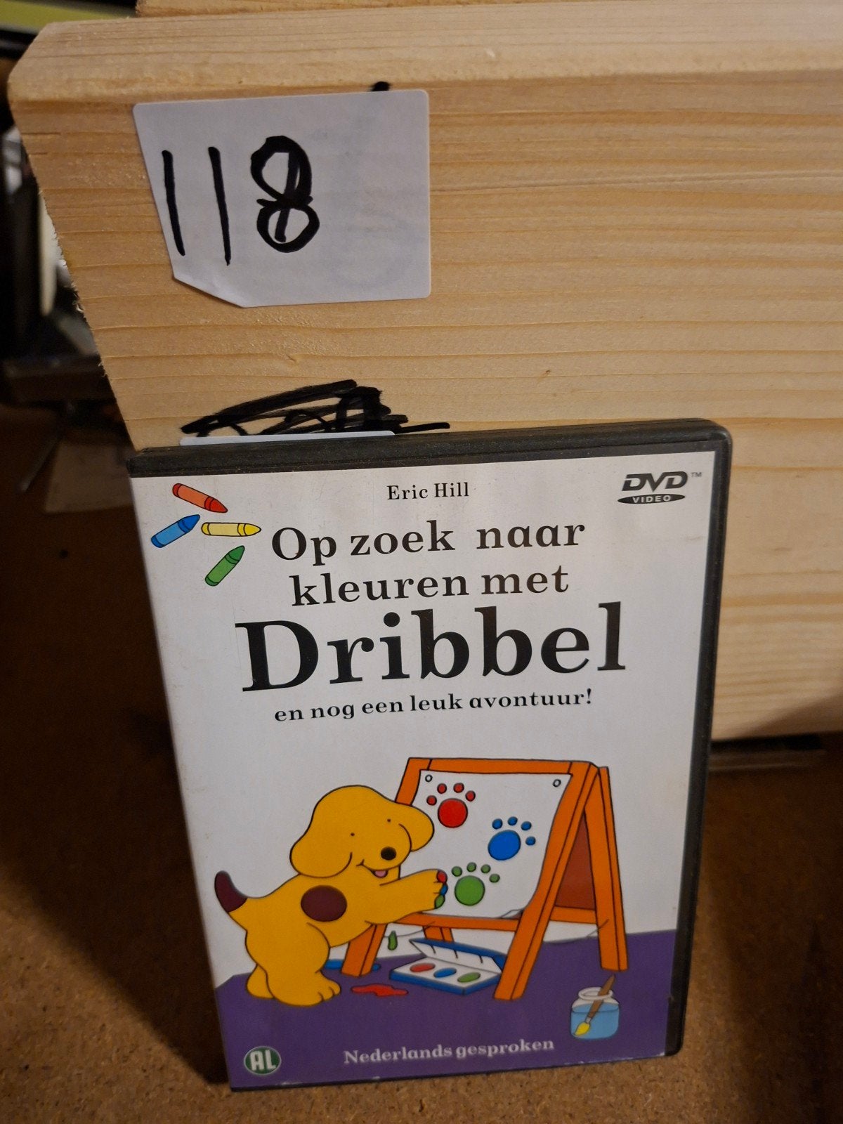 Dribbel: Op zoek naar kleuren met Dribbel DVD, Gebruikt, Alle leeftijden, Educatief, Film