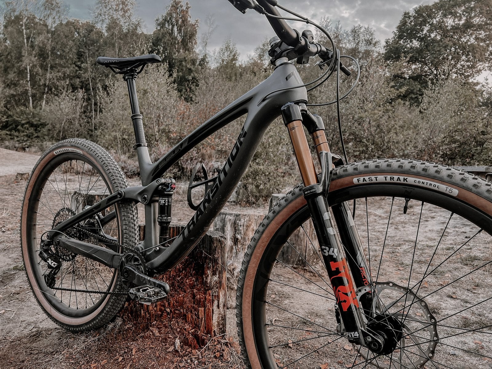 [Frame] Transition Smuggler Carbon M, Fully, Ophalen, Zo goed als nieuw, Overige merken