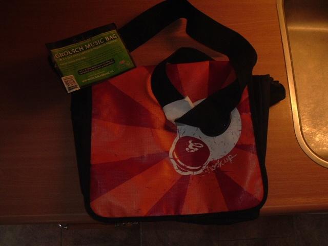 Grolsch music bag (1), Ophalen of Verzenden, Nieuw, Overige typen, Grolsch
