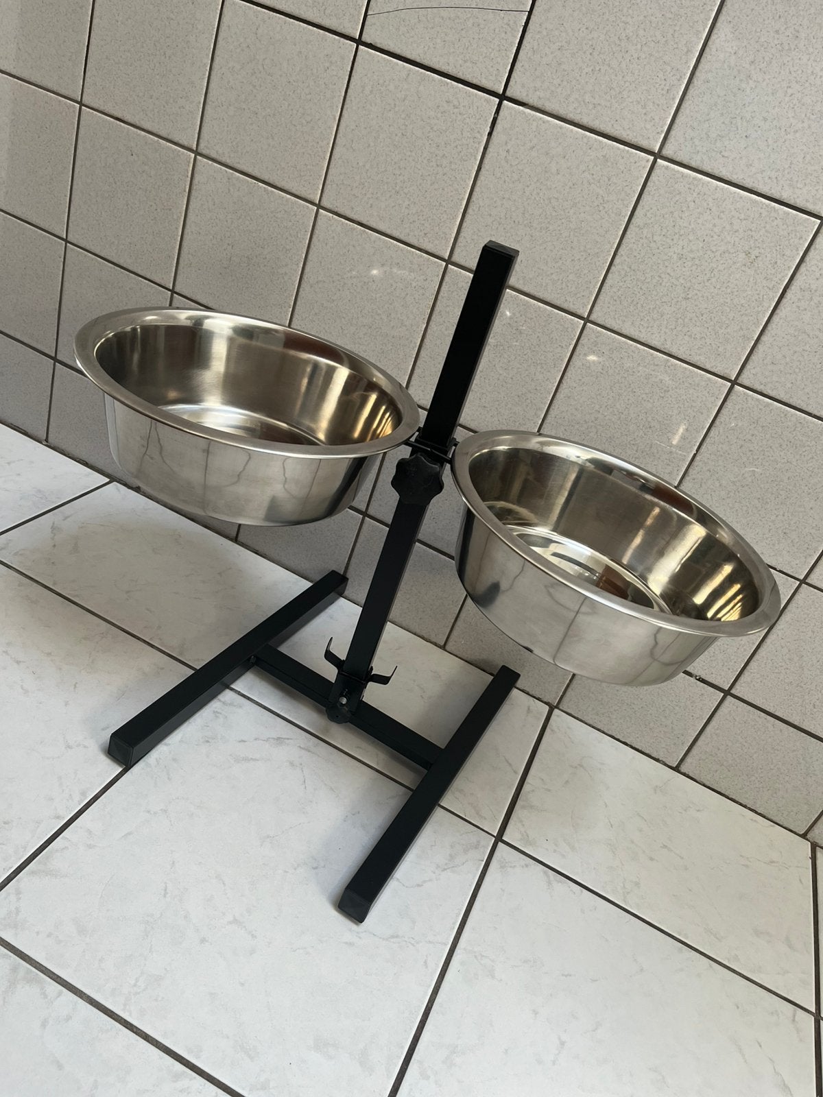 Nieuw! Voer/drinkbak XL, Ophalen, Verstelbaar, Nieuw