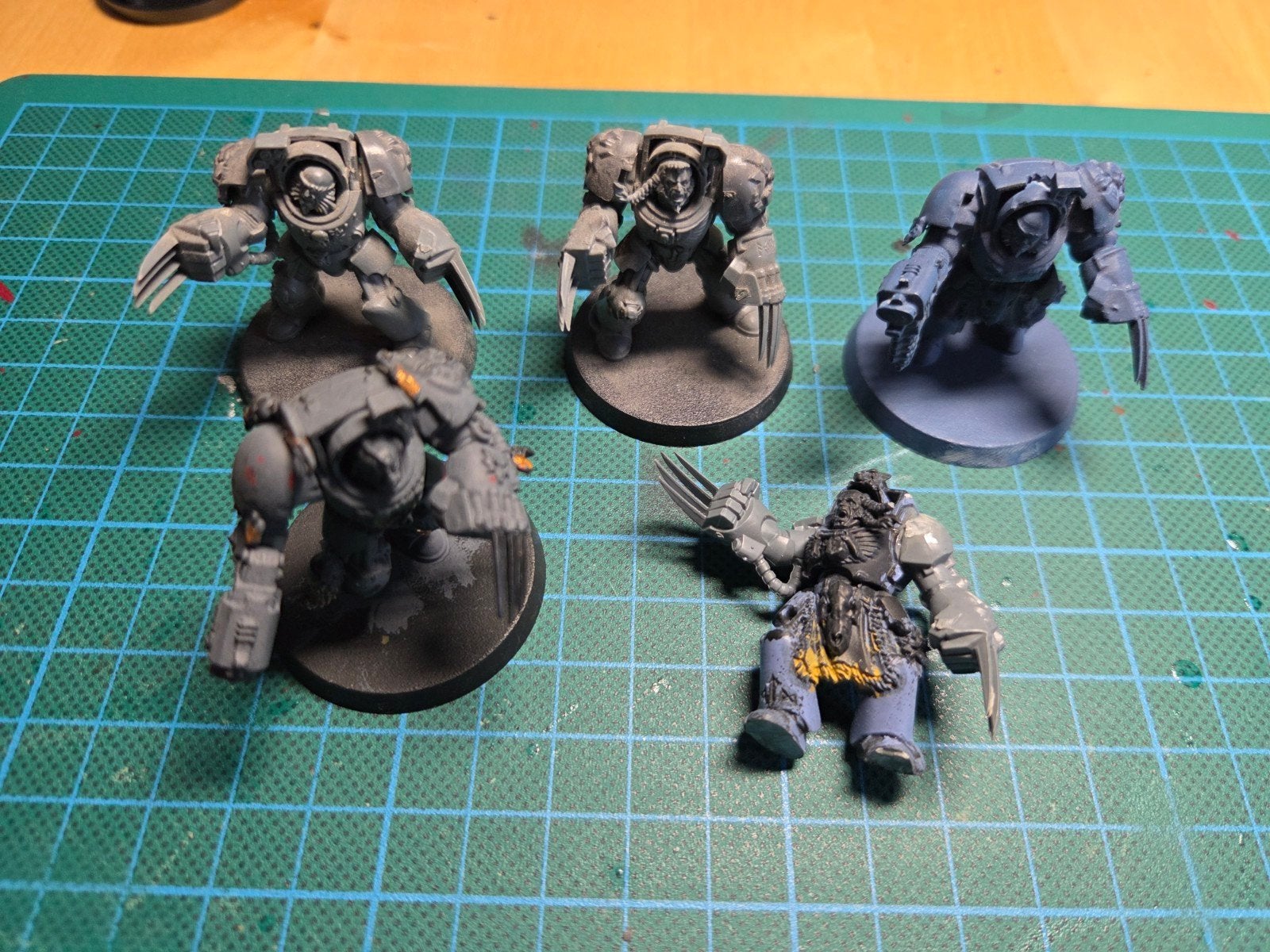 Space Wolves Terminators, Ophalen of Verzenden, Zo goed als nieuw, Warhammer