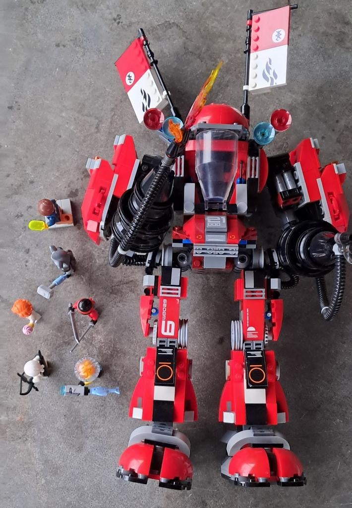 Lego Ninjago Movie 70615 Fire Mech, Kinderen en Baby's, Speelgoed | Duplo en Lego, Gebruikt, Ophalen of Verzenden