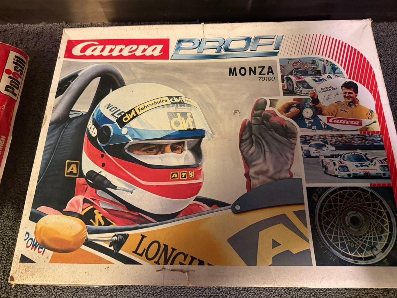 2 retro elektrische racebanen van Carrera en Champion, Ophalen, Zelf te bouwen, Carrera, Elektrisch