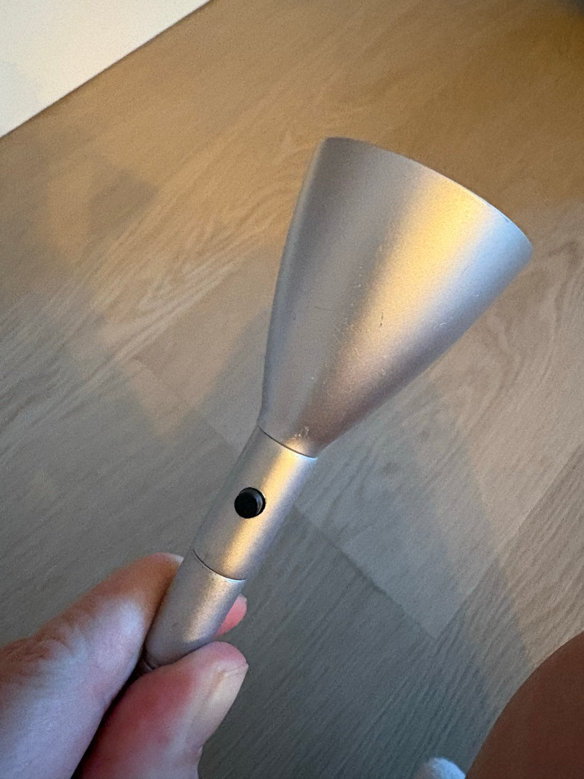 2 leeslampjes met flexibele arm en schakelaar, Huis en Inrichting, Gebruikt, Zilver, Ophalen, Metaal