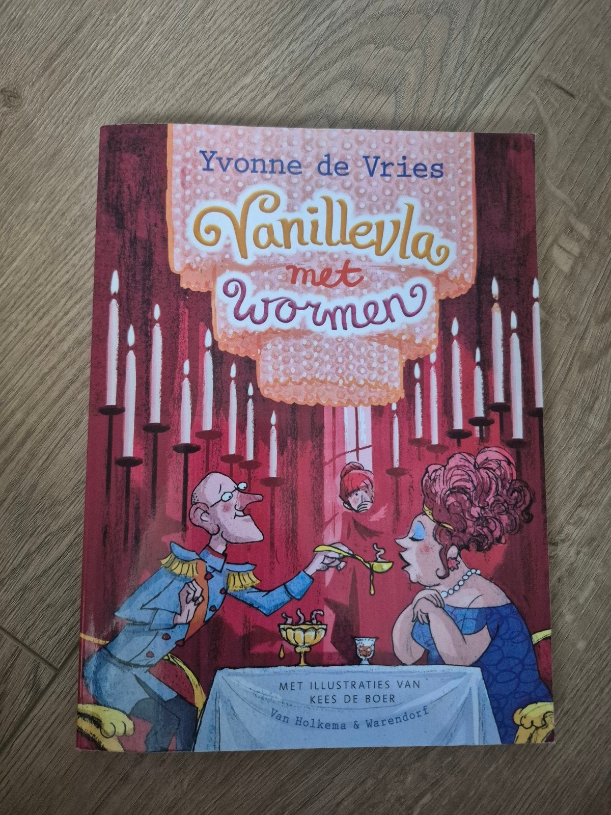 Vanillevla met wormen boek, Ophalen of Verzenden, Zo goed als nieuw, Fictie algemeen
