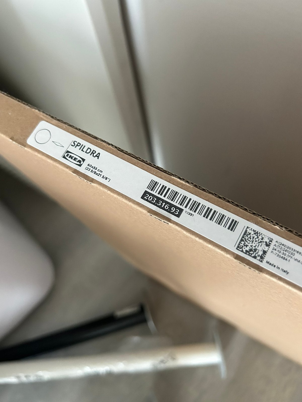 Spildea ikea bovenblad, Ophalen, Zo goed als nieuw, Mdf, 200 tot 250 cm