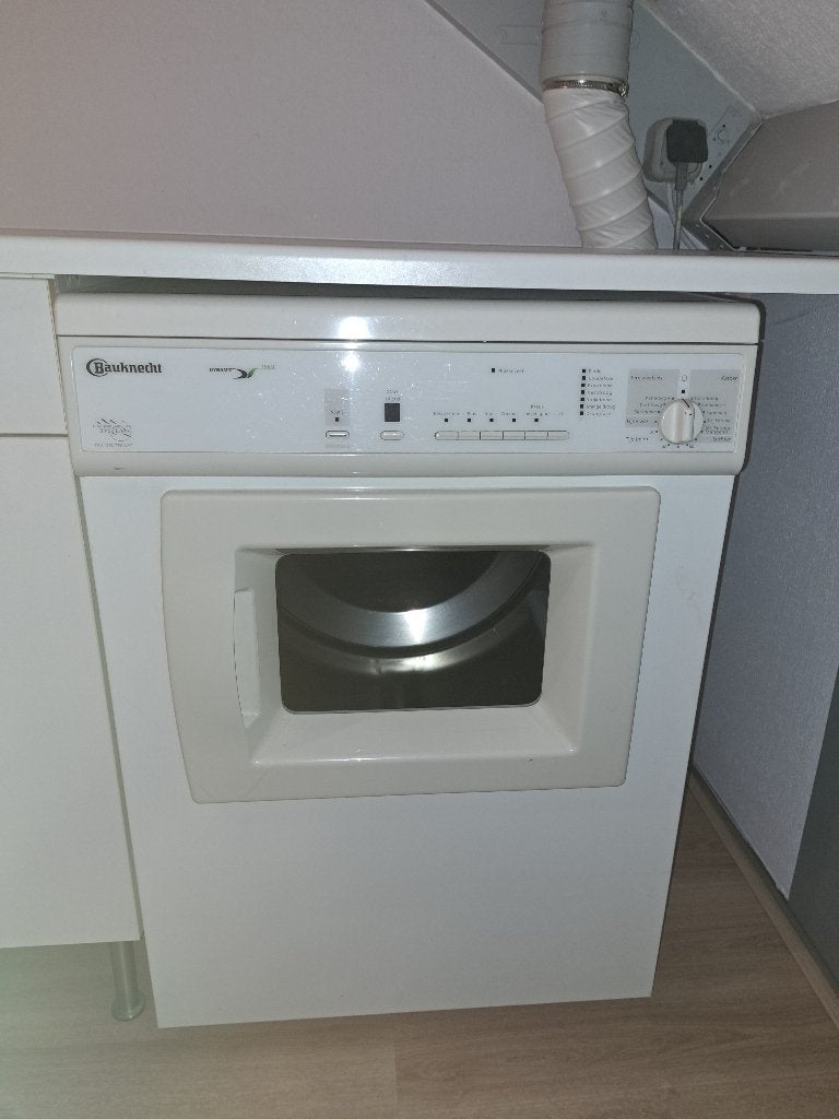 Wasdroger Bauknecht, Ophalen, Gebruikt, Luchtafvoer, 8 tot 10 kg