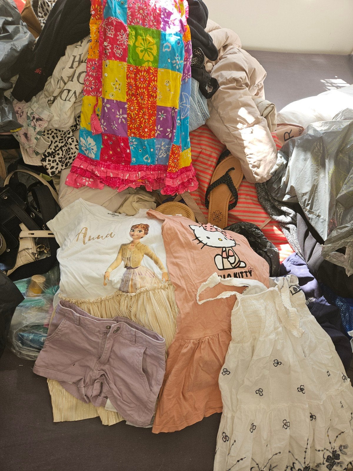 mega partij kinderkleding mix, Ophalen, Gebruikt