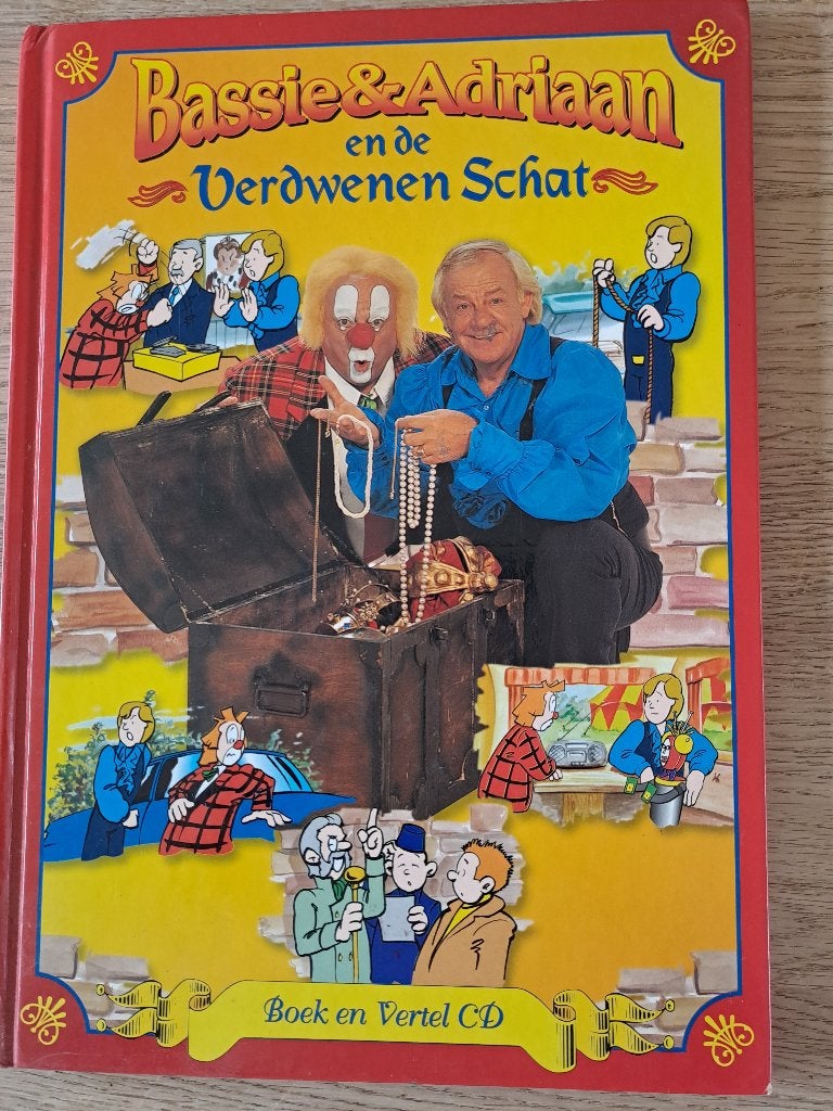 BASSIE EN ADRIAAN EN DE VERDWENEN SCHAT. GEEN VERTEL CD, Ophalen of Verzenden, Gelezen, Fictie algemeen