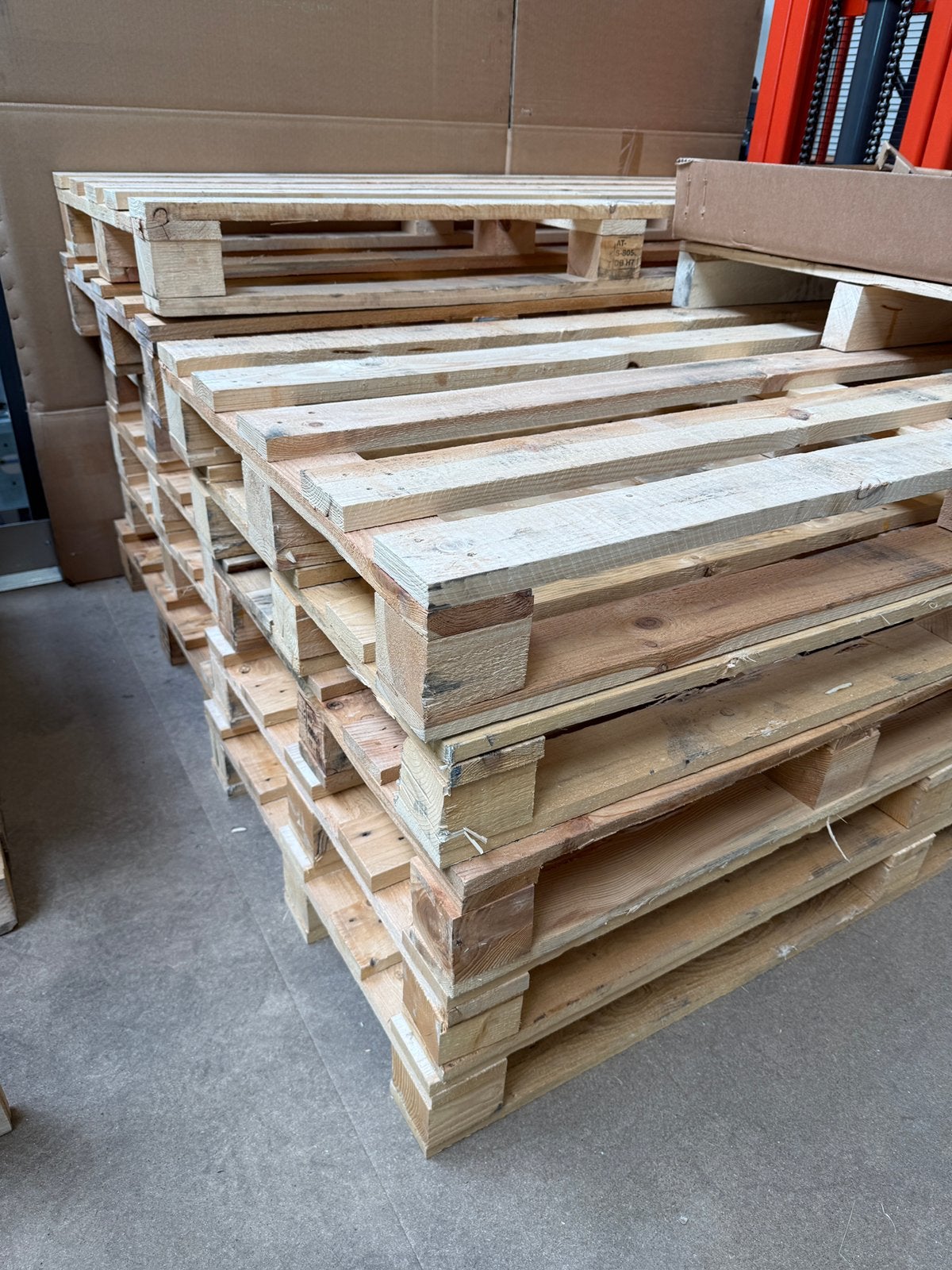 Gebruikte pallets - Euro pallets en andere maten, Gebruikt, 100 cm of meer, 60 cm of meer, Overige typen