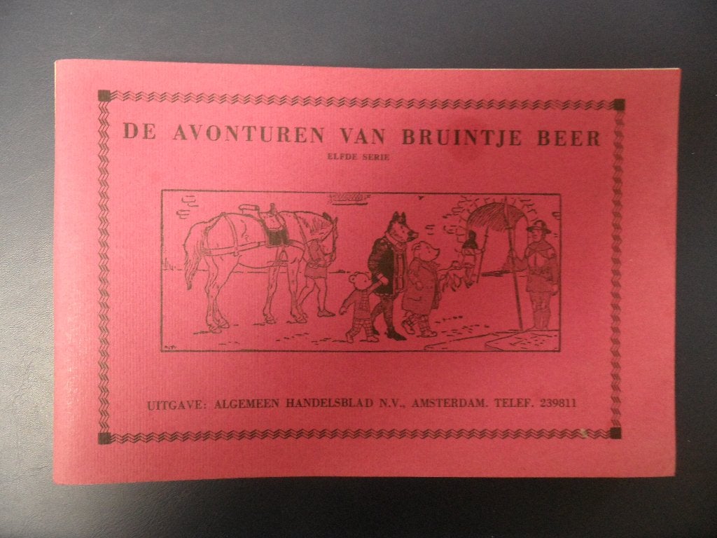 De avonturen van Bruintje Beer. 3 Delen., Boeken, Meerdere stripboeken, Ophalen of Verzenden, Gelezen