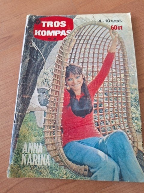 Tros Kompas 1971 Anna Karina FC Den Haag Aad Mansfeld Cuby, Boeken, Ophalen of Verzenden, Gelezen, Muziek, Film of Tv