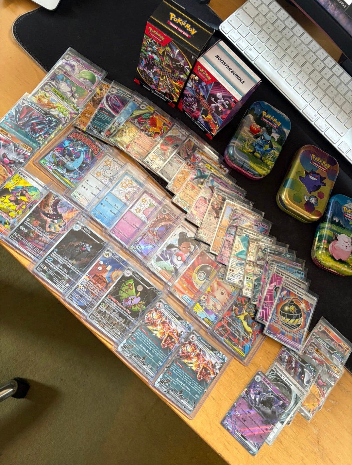 Orginele pokemonkaart collectie, Ophalen of Verzenden, Zo goed als nieuw, Meerdere kaarten