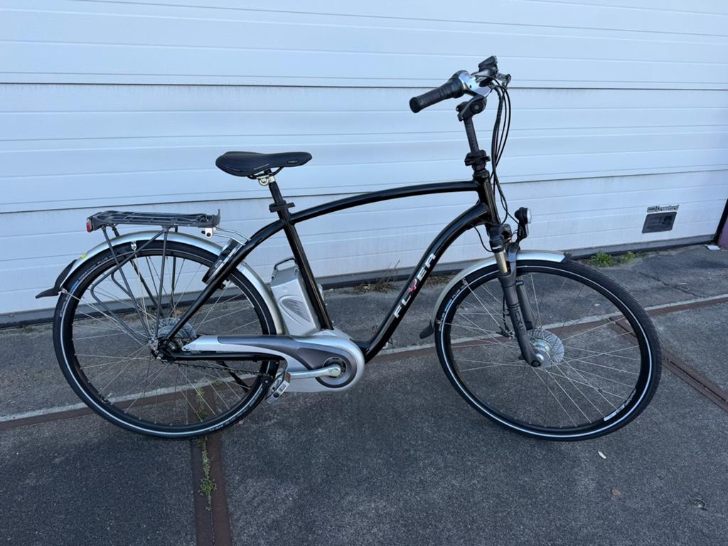 Nette flyer elektrische fiets 1100 km middenmotor, Ophalen of Verzenden, Zo goed als nieuw, Overige merken