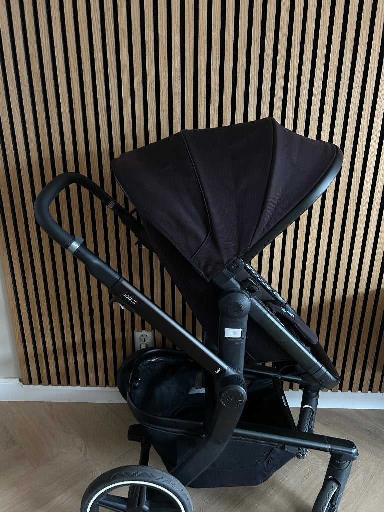 Joolz Day + zwart, Gebruikt, Luchtbanden, Ophalen, Kinderwagen