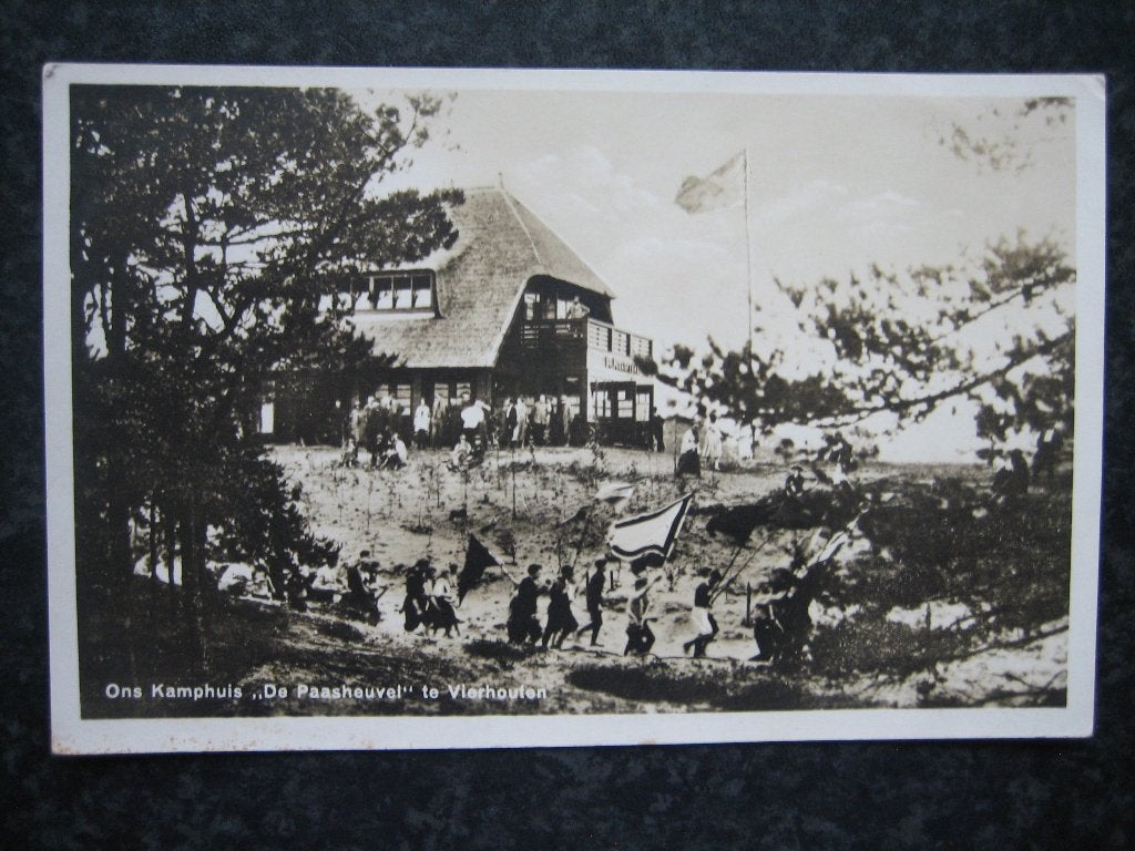 VIERHOUTEN  Ons Kamphuis Paasheuvel AJC  1930, Verzamelen, Ophalen of Verzenden, 1920 tot 1940, Gelderland