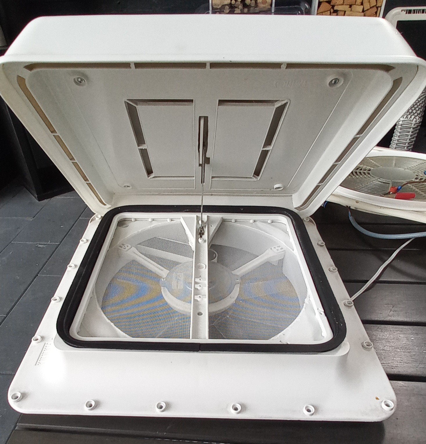 Fiama turbo vent (maxfan), Ophalen