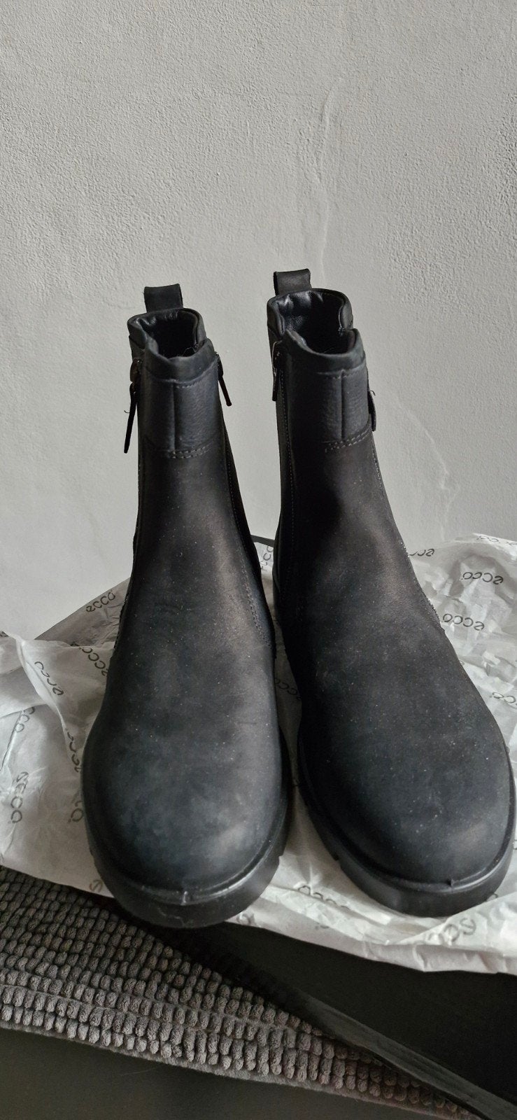 Splinternieuw! Ecco Bella 38, Ecco, Verzenden, Zwart, Lage of Enkellaarzen