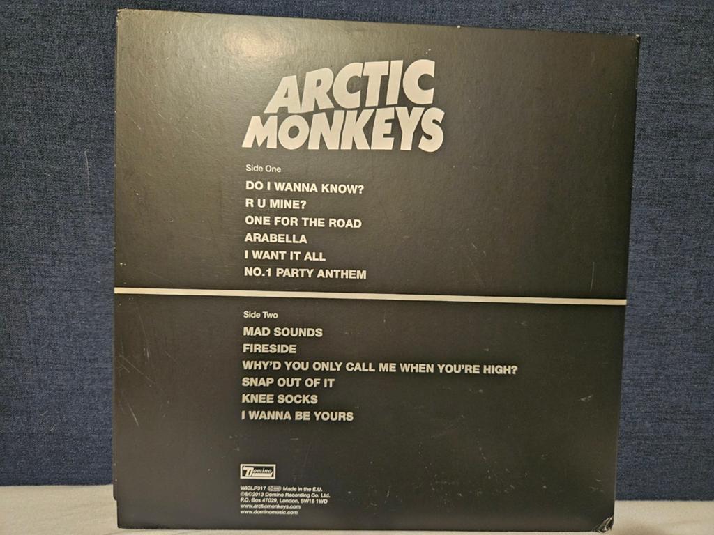 Arctic Monkeys - AM Vinyl LP, 2010 - 2019, Inclusief binnenhoes, Ophalen of Verzenden, Zo goed als nieuw