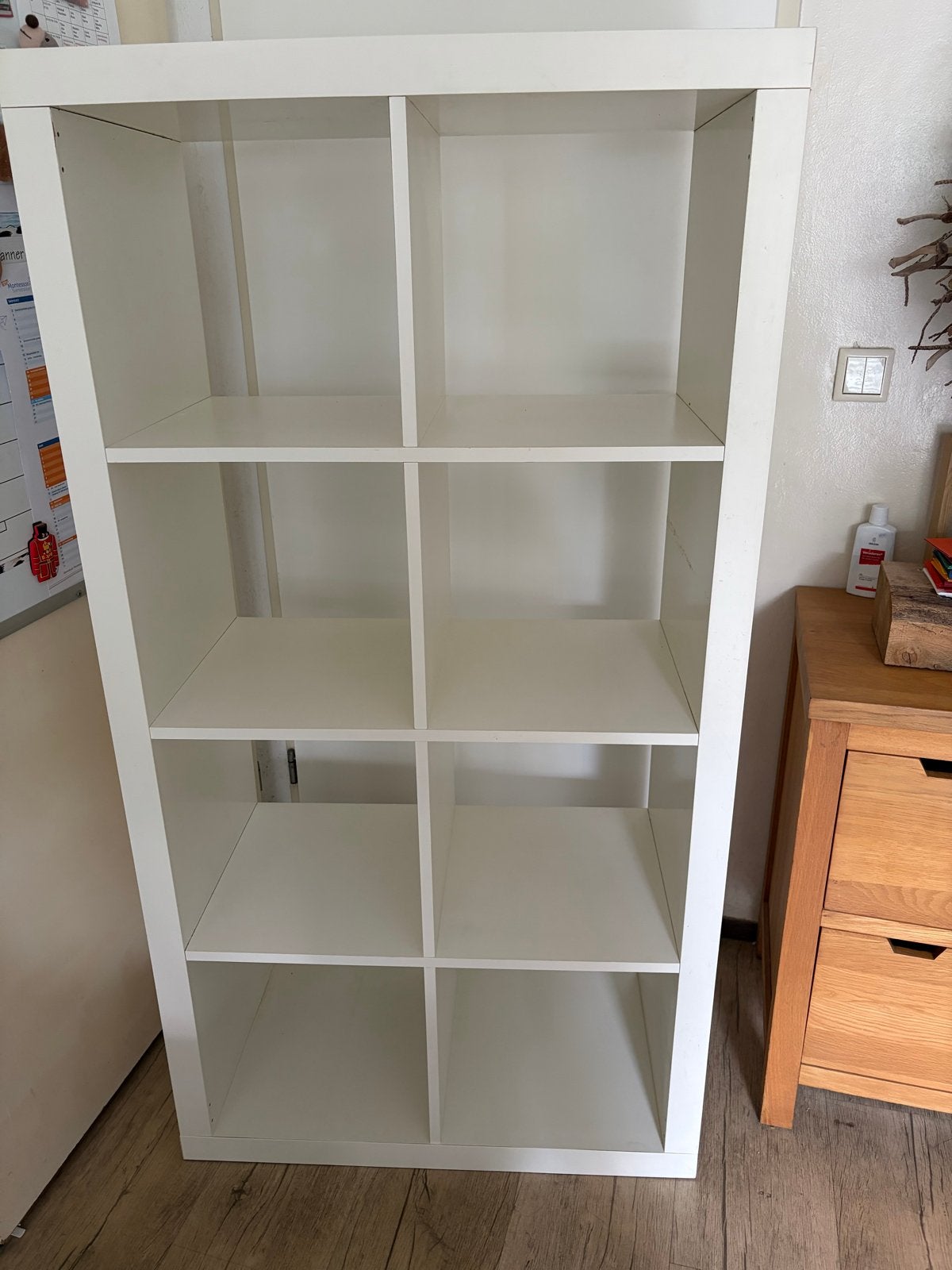 Ikea kallax  met 8 vakken - Gebruikt, Ophalen, Met plank(en), Gebruikt, 50 tot 100 cm