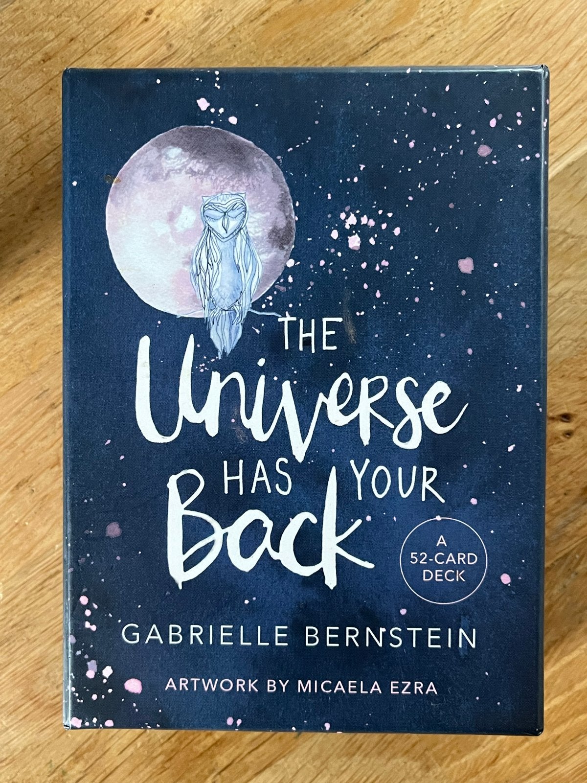 The Universe Has Your Back - Orakelkaarten, Boeken, Esoterie en Spiritualiteit, Ophalen of Verzenden, Zo goed als nieuw, Spiritualiteit algemeen