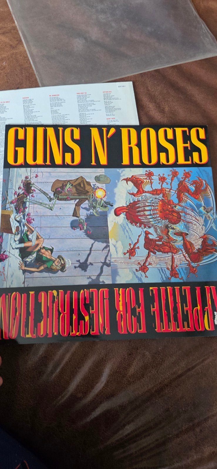 Guns N' Roses - Appetite for Destruction LP (1987), LP, Gebruikt, Hard Rock, Originele persing